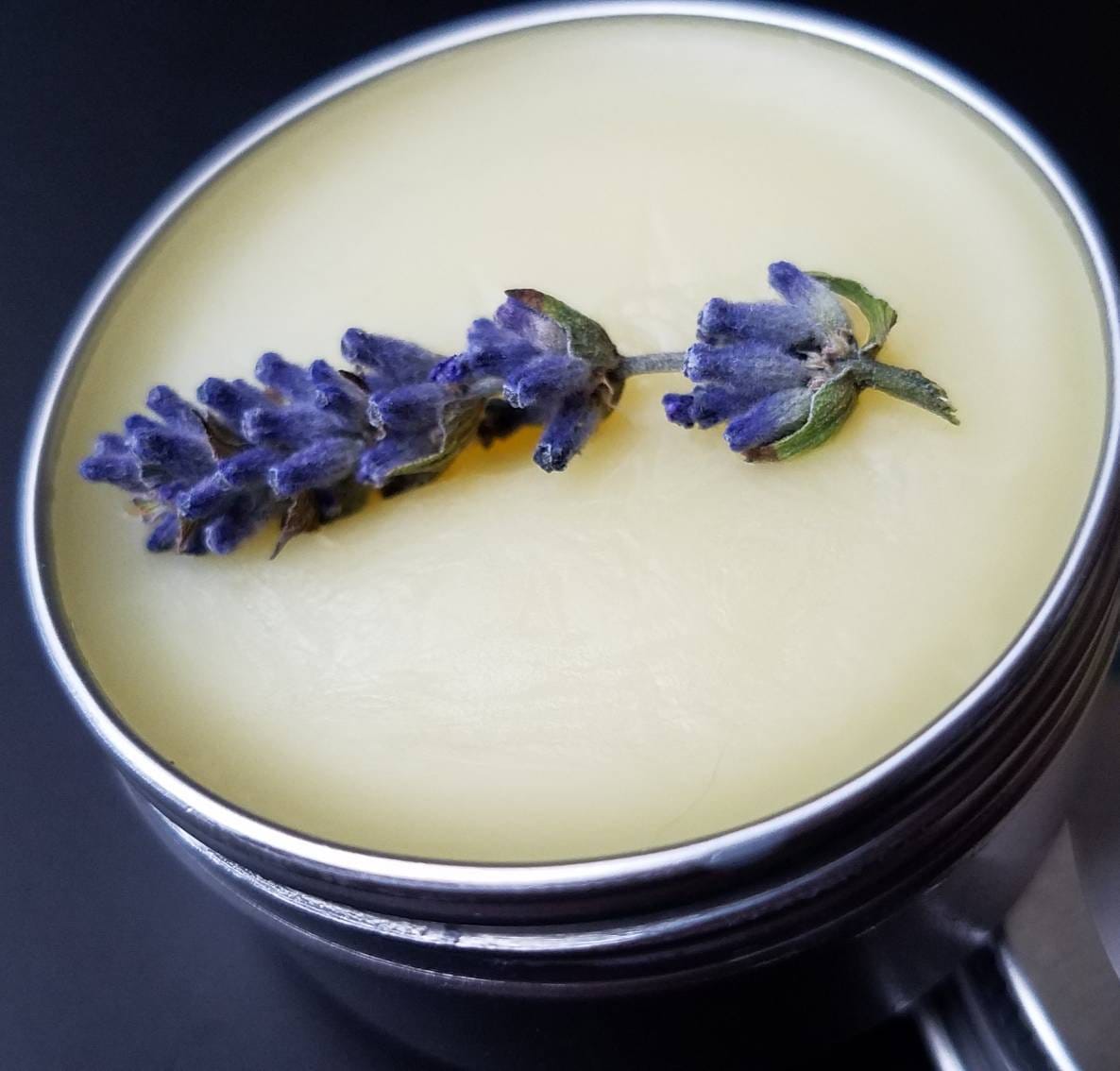 Cold Sore Care Lip Balm, organic shea lip butter, chapstick butter lip care cream lemon balm