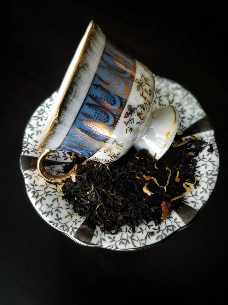 Assam Black Tea Gourmet Organic Loose Leaf Tea, Tippy Golden Flowery Orange Pekoe Black Tea, Tea Sample Set, Gift for Tea Lover, World Teas