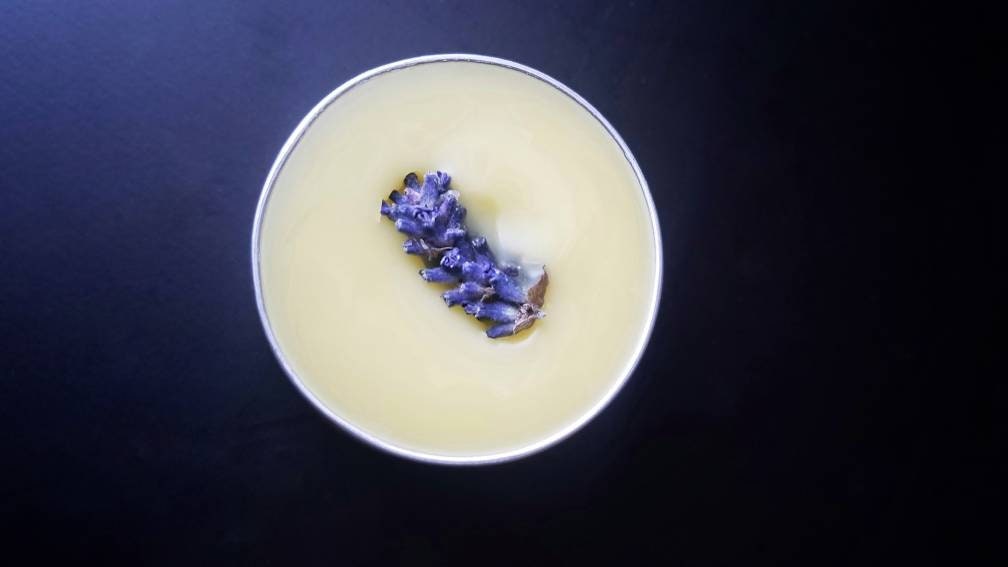 Cold Sore Care Lip Balm, organic shea lip butter, chapstick butter lip care cream lemon balm