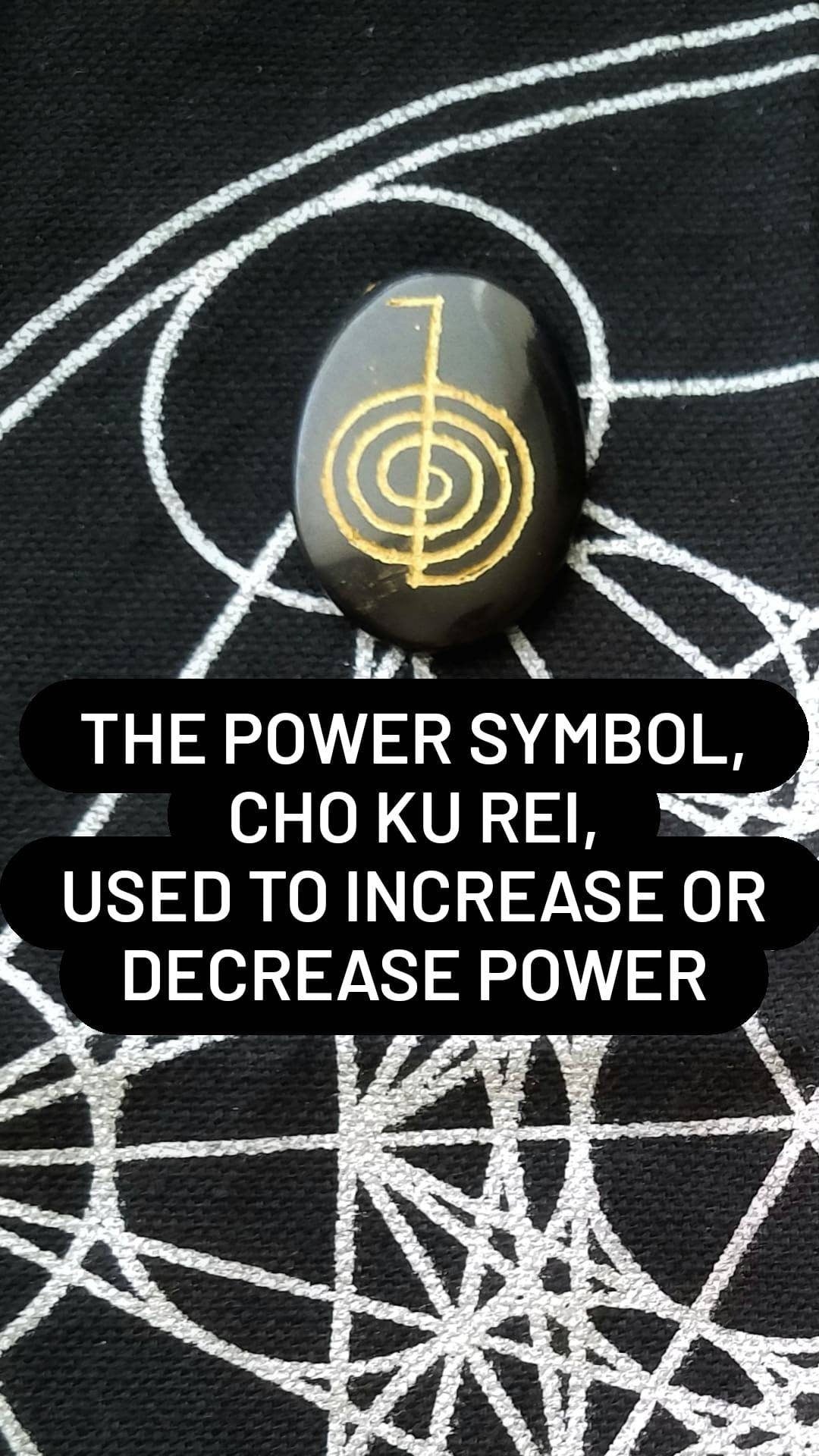 Usui Reiki Stones Symbol Sets, Engraved Meditation Spiritual Crystals, Genuine Carved Gemstone, Usui Shiki Ryoho Attunement