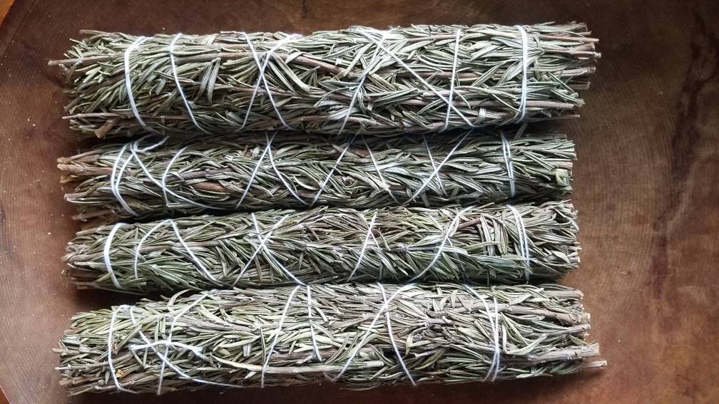 OREGANO Smudge Wand Smoke Cleansing Ritual House Smudging Sage Sticks Natural Incense Smudging Dried Herb Bundle Altar Tools Offerings