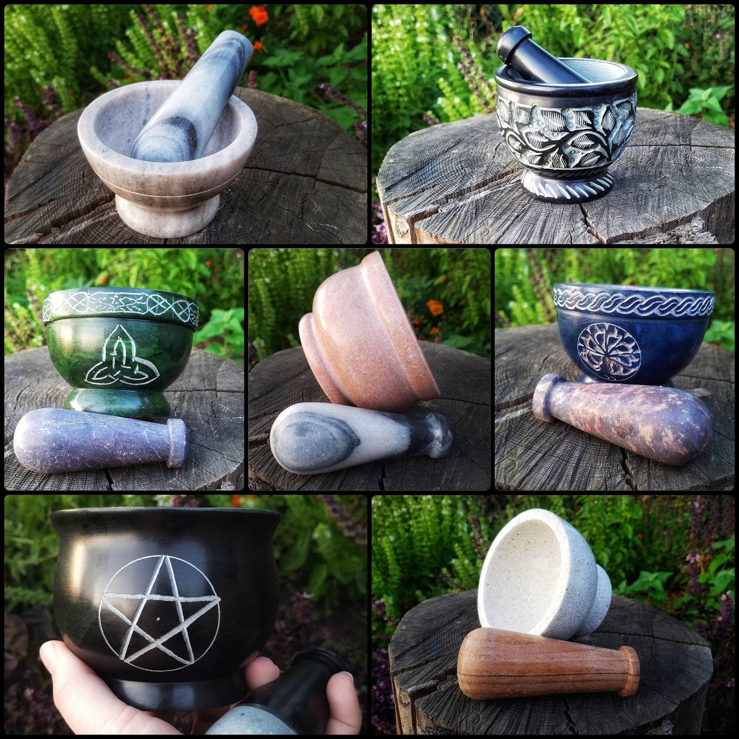 Witch Mystery Box Surprise Bag, Spell Kit Sampler Starter Set, Wicca Rituals Pagan Altar Supplies, Crystal Witch Grab Bag, Green Witch Alter