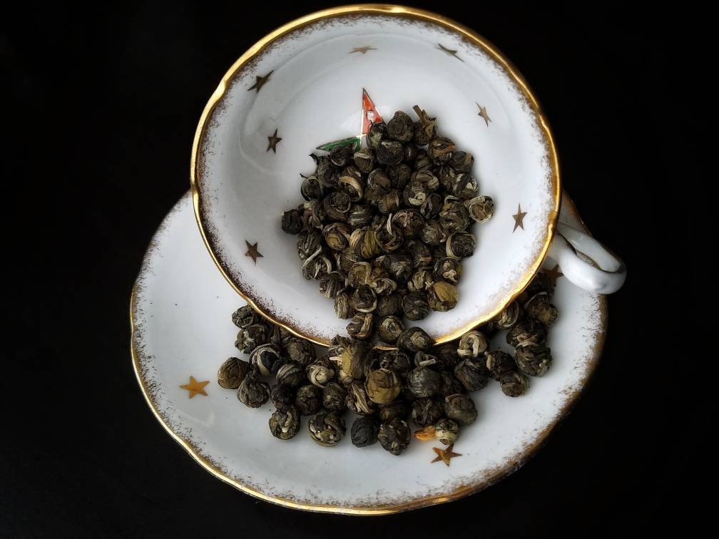 Chun Mei Green Tea Leaves Loose Leaf Tea, Black Tea, Green Tea, White Tea, Tea Sample Set, Gift for Tea Lover, Teas of the World