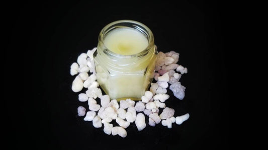 Simply Frankincense Salve, resin balm, ethically created infused handcrafted salve