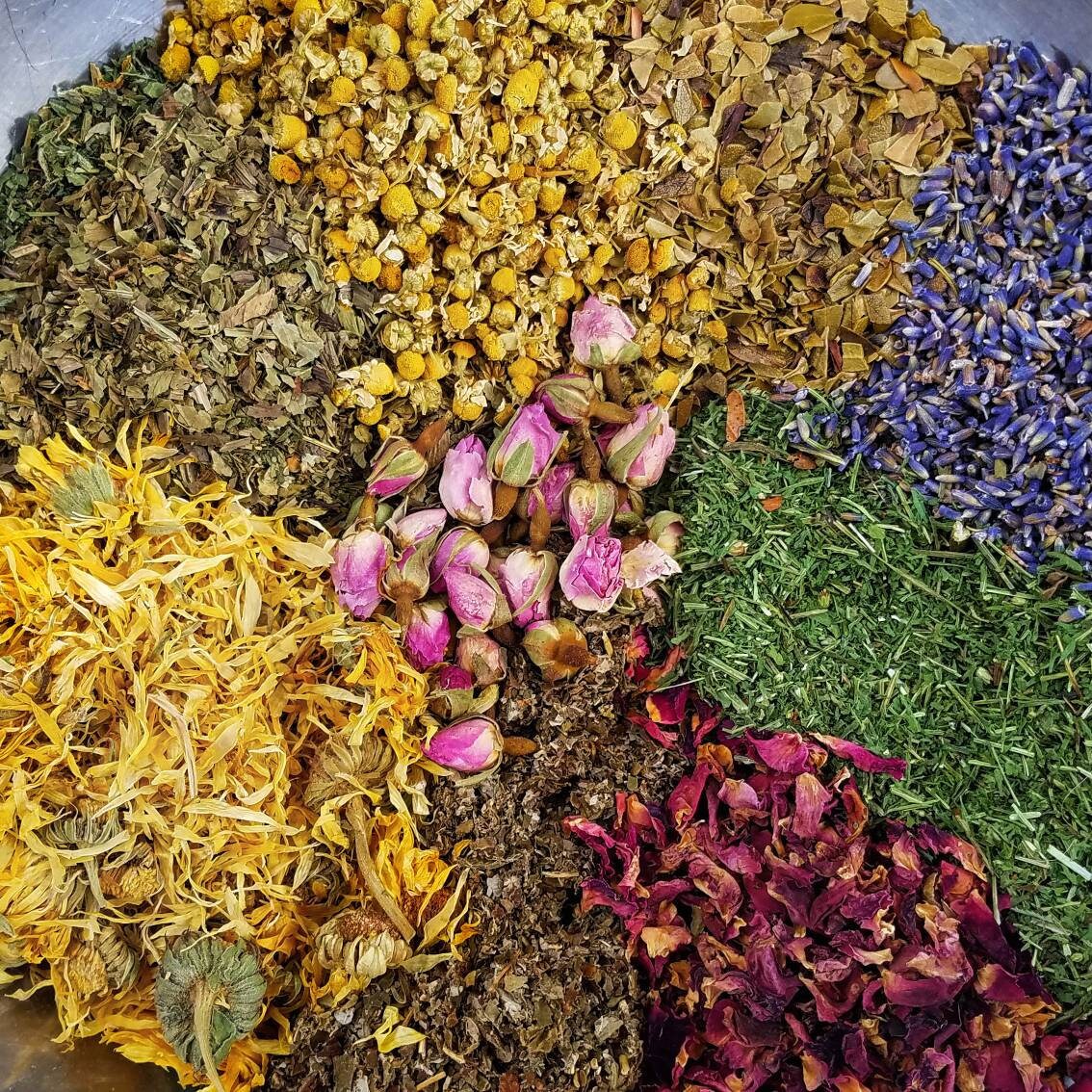 Mercury Retrograde Loose Leaf Tea Blend, Mercury RX Intention all natural handcrafted artisan wildcrafted organic gourmet herbal loose leaf