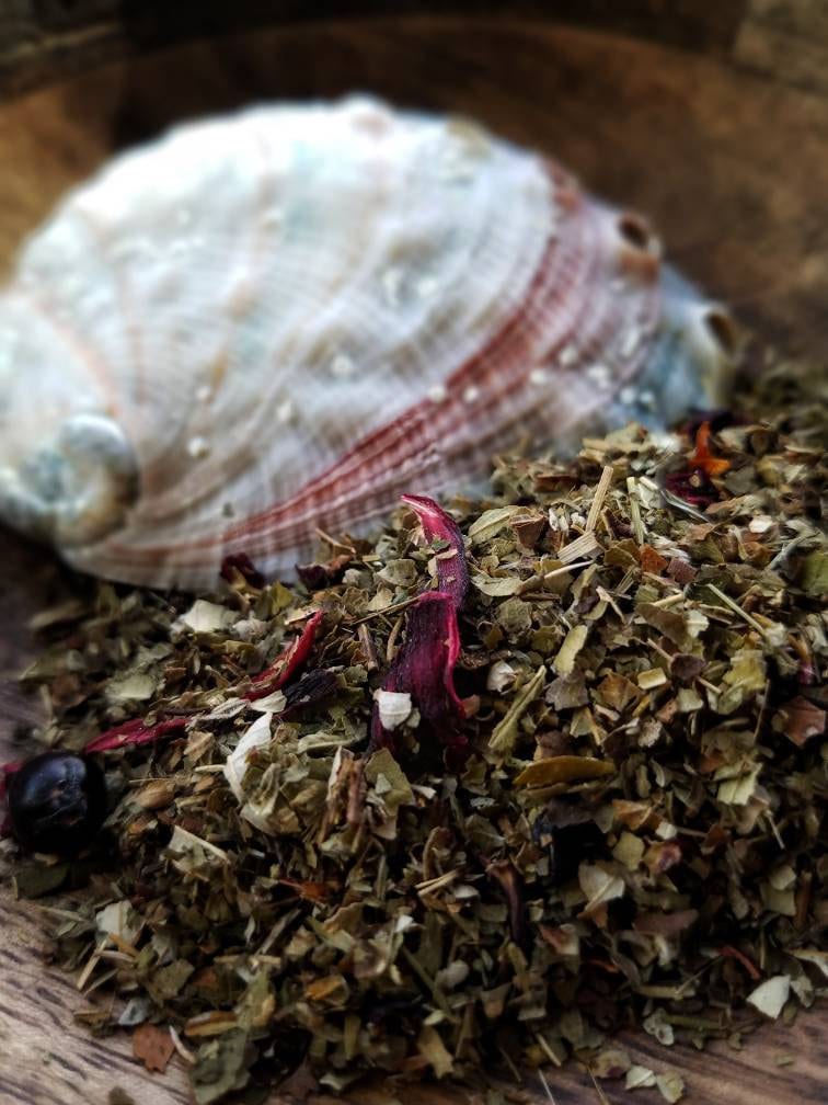 Tea Of The Month Loose Leaf Tea Blend, handcrafted artisan wildcrafted organic loose leaf gourmet herbal tea, all natural tea bag