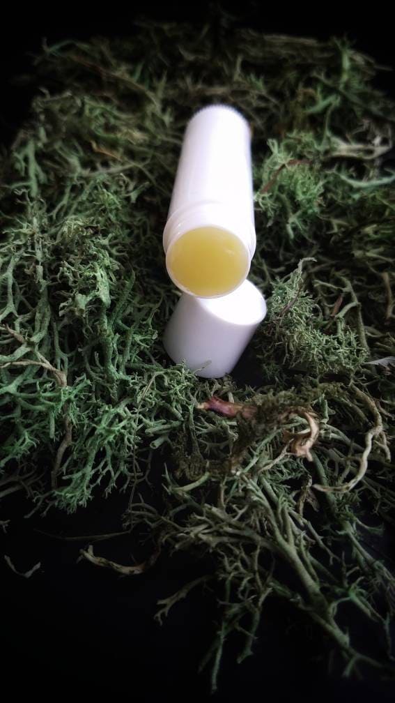 Cold Sore Care Lip Balm, organic shea lip butter, chapstick butter lip care cream lemon balm