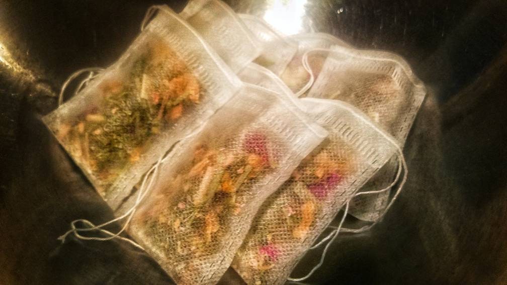 Witchy Tea Blends, Psychic Divination, Lucid Dreaming, Astral Projection, Third Eye Chakra Work Rituals, Vibe High Witch Magical Tea Bags