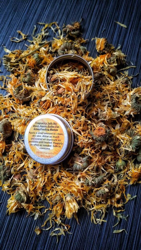 Natural Breastfeeding Balm for Nursing Moms – No-Wash, Soothing & Safe Formula, Organic Ingredients, Sore Cracked Nipple Cream, New Mom Gift