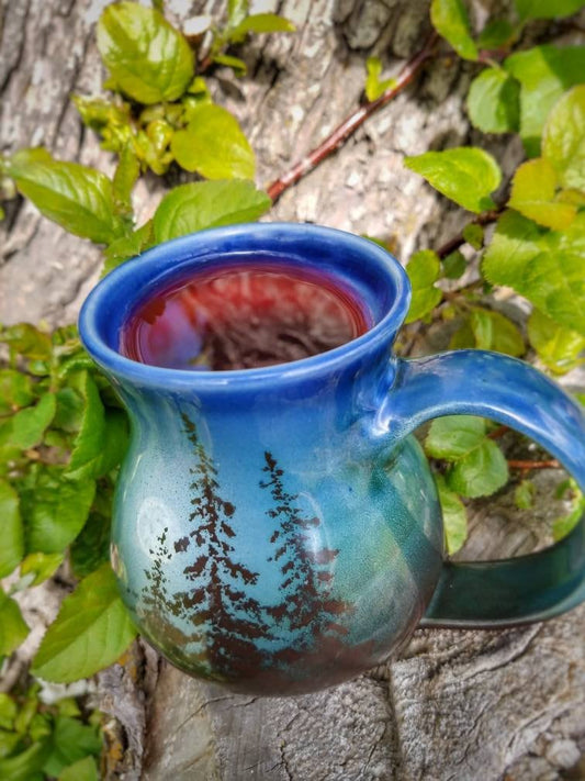 Shadow Work Tea Blend, Hekate Dark Moon Ritual Loose Leaf Tea, handcrafted artisan wildcrafted organic loose leaf gourmet herbal tea blends