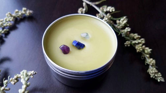 Third Eye Anointing Ointment, 3rd Eye Oil, Meditation, Dream Work Magick, Organic Mugwort Dream Balm, Lucid Dreaming Enhancer, Ajna Chakra