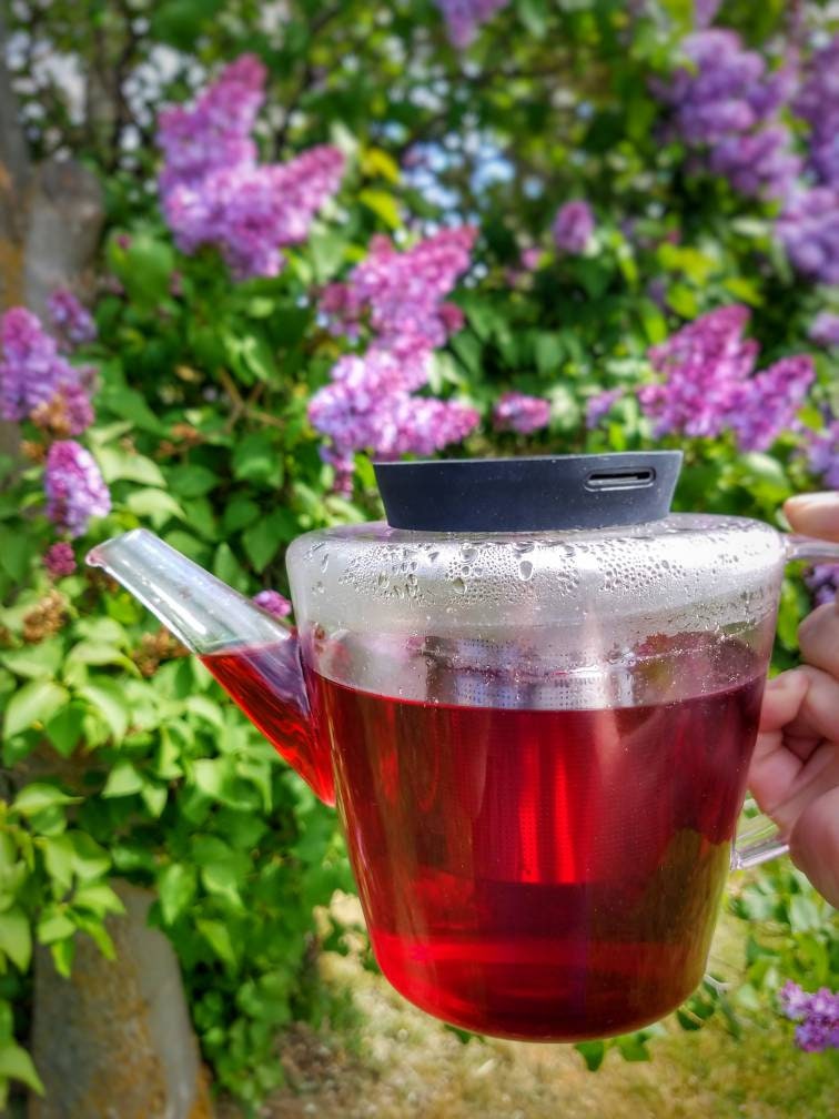 Shadow Work Tea Blend, Hekate Dark Moon Ritual Loose Leaf Tea, handcrafted artisan wildcrafted organic loose leaf gourmet herbal tea blends
