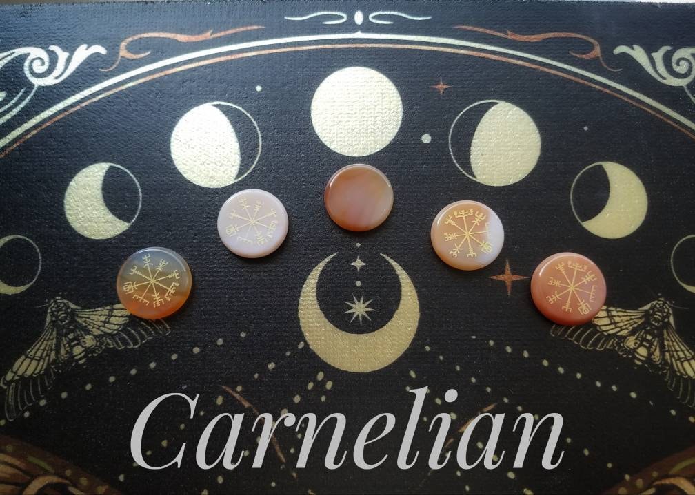 Norse VEGVISIR crystals meditation pocket stone, natural stone crystal, wire wrap craft crystal, diy witch jewelry supply