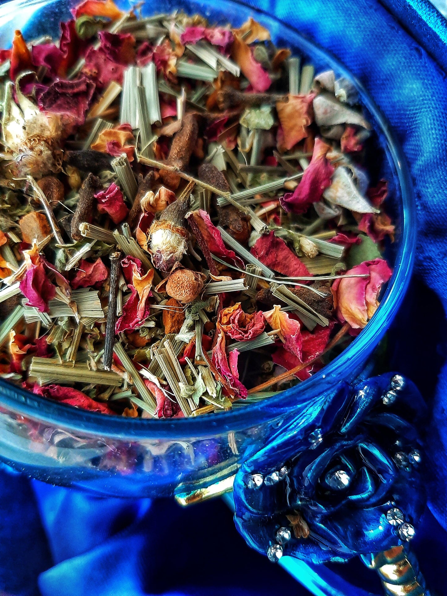 Psychic Divination Tea Blends Prophetic Third Eye Dowsing Rituals, Vibe High Witch Magical Tea Bag