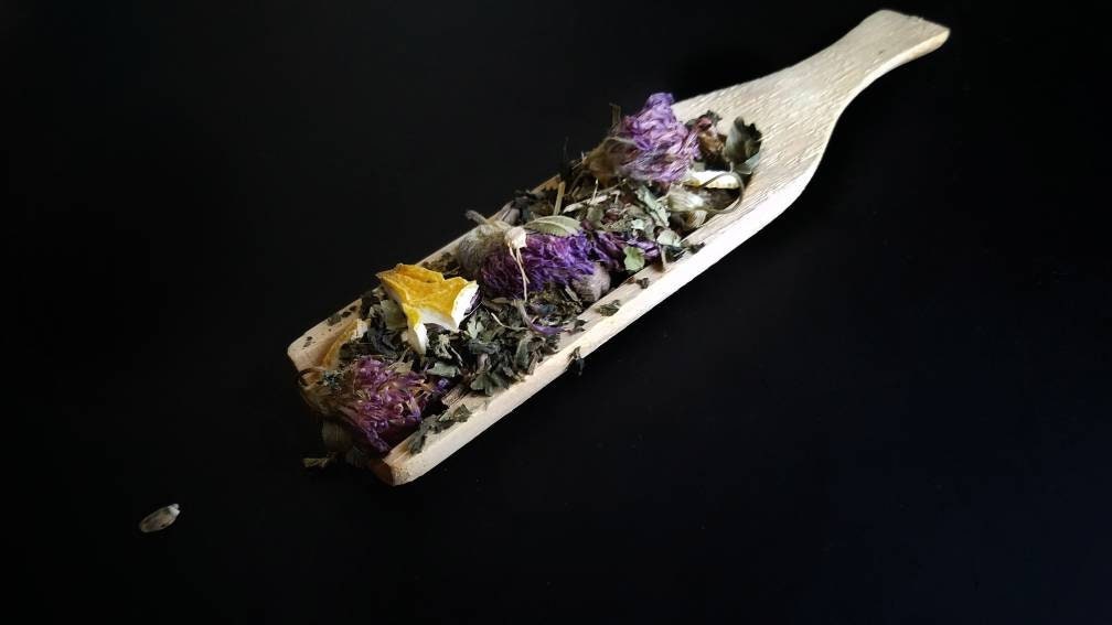 Appetite Suppressant Tea Herbal Blend Loose Leaf, handcrafted artisan wildcrafted organic loose leaf gourmet herbal tea, all natural support