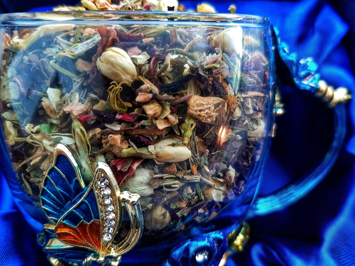 Psychic Divination Tea Blends Prophetic Third Eye Dowsing Rituals, Vibe High Witch Magical Tea Bag