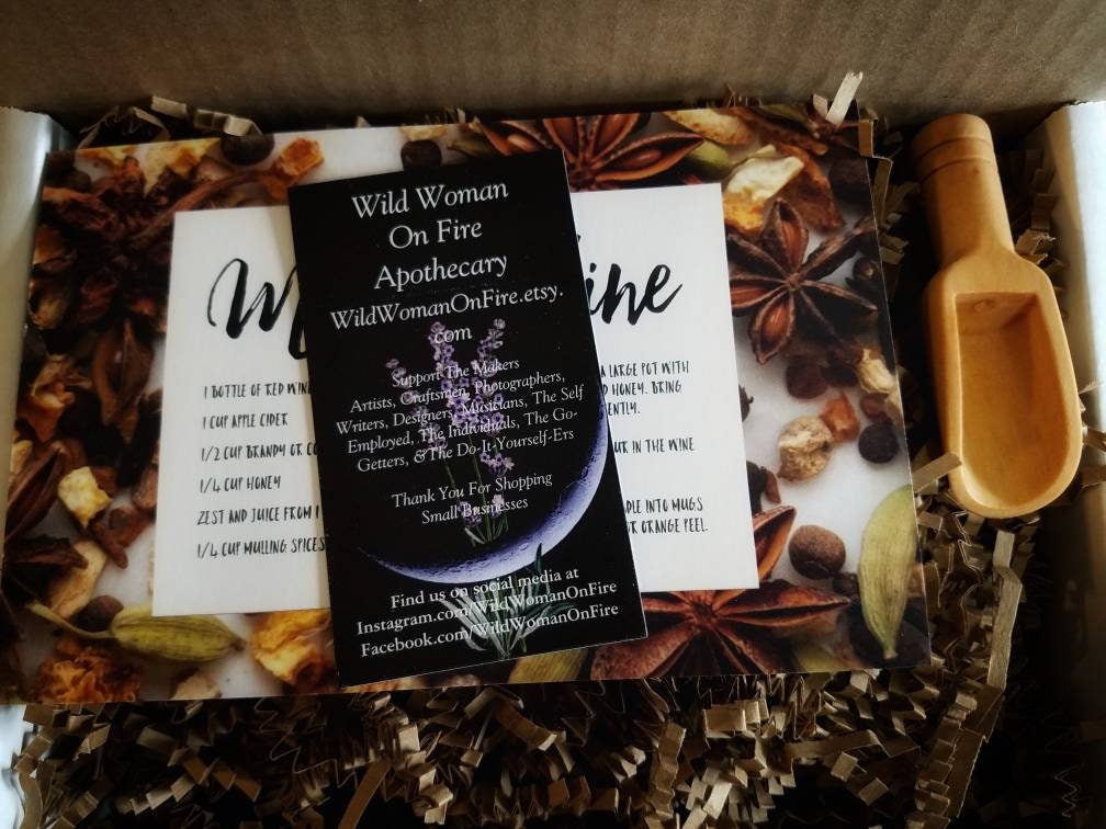 Winter Herbal Tea Blends Loose Leaf Tea Gift Set Trio, all natural handcrafted artisan wildcrafted organic loose leaf gourmet herbal tea