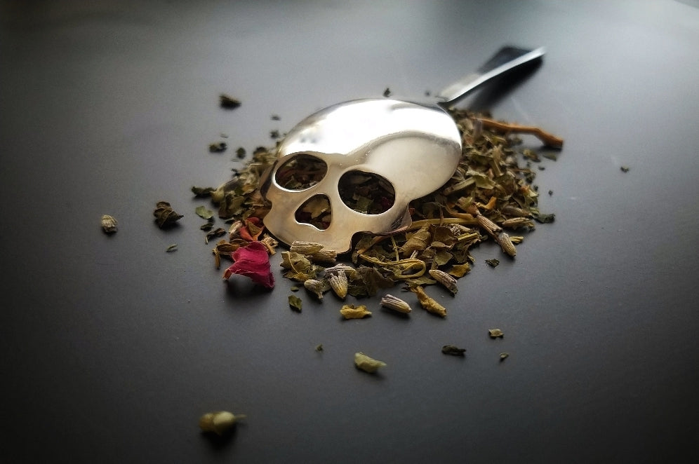 Appetite Suppressant Tea Herbal Blend Loose Leaf, handcrafted artisan wildcrafted organic loose leaf gourmet herbal tea, all natural support